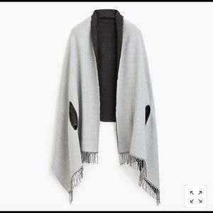 J. Crew Reversible Cape Scarf